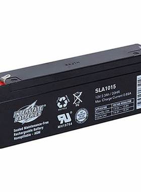 Interstate Batteries蓄电池 SLA1015 12V2.3AH 免维护可充电电池