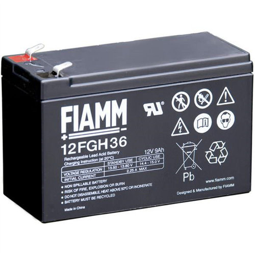非凡 FIAMM蓄电池 12FGH36 12V9AH 免维护可充电电池