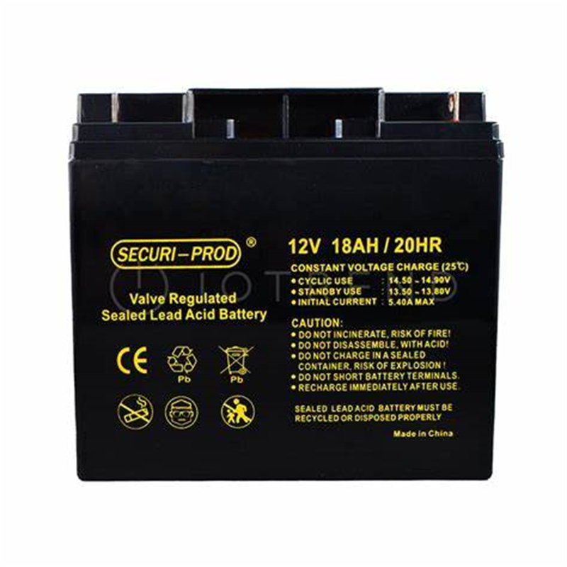 SECURI-PROD蓄电池 12V18AH 20HR 免维护铅酸电池