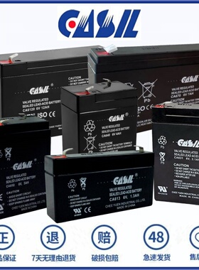 CASIL 蓄电池 CA1208 22 33 45 72 12V0.8 1.2 2.2 4.5 7.2AH电池
