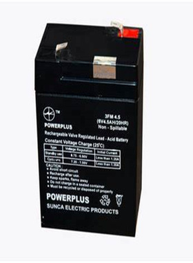 POWERPLUS蓄电池3FM4.5 6V4.5AH/20HR电子称 仪器仪表电池