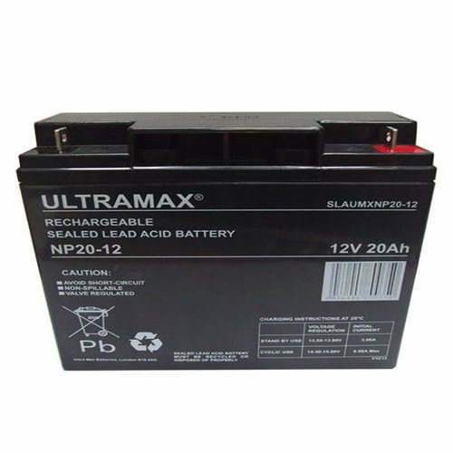ULTRAMAX蓄电池 NP20-12 12V-20AH 免维护铅酸电池
