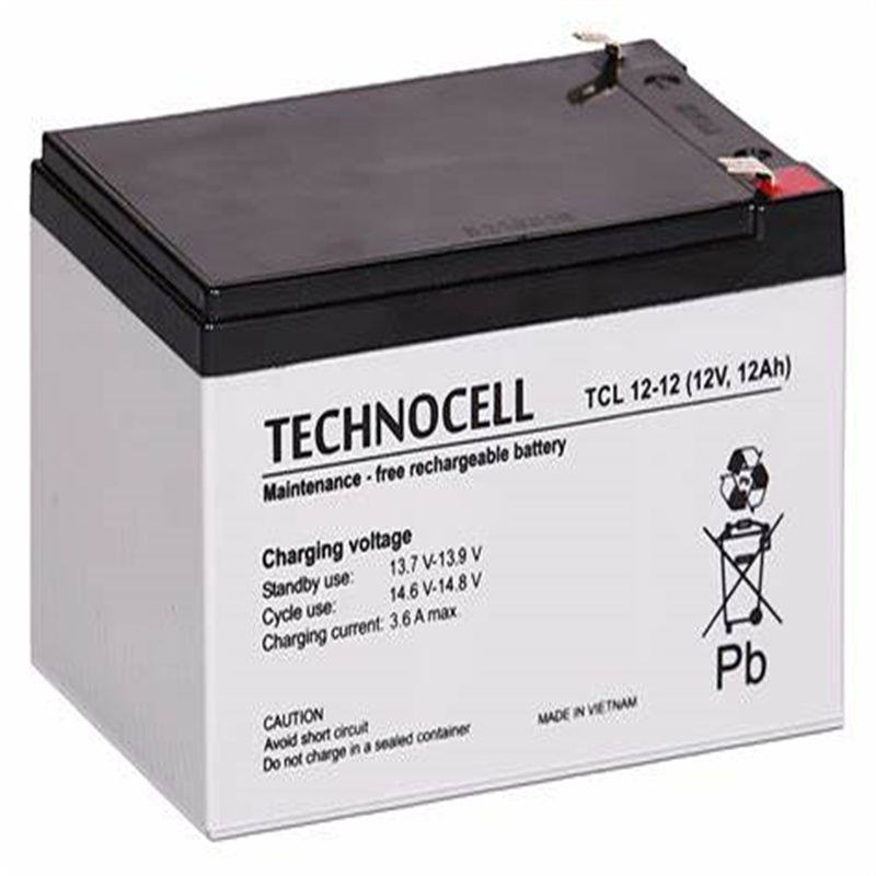 TECHNOCELL蓄电池 TCL12-12 12V12AH 免维护铅酸电池