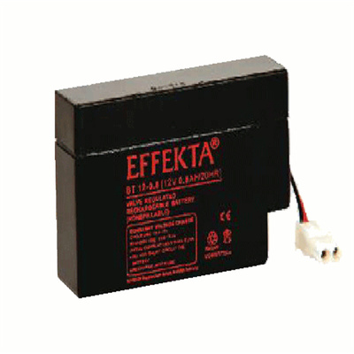 EFFEKTA蓄电池BT12-0.8 12V0.8AH/20HR精密仪器医疗设备电池