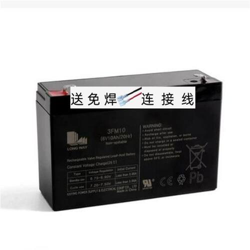 LONGWAY儿童电动童车电瓶铅酸蓄