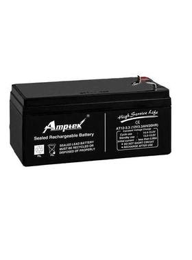 Amptek蓄电池 AT12-3.3 12V3.3AH/20HR 免维护可充电电池