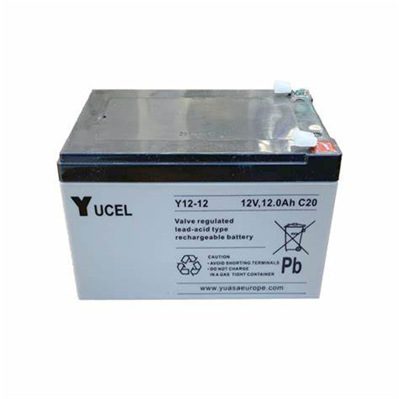 YUCEL蓄电池 Y12-12 12V12.0AH C20 免维护铅酸电池