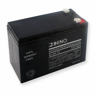 RHINO蓄电池 SLA9-12 12V9AH 免维护可充电电池