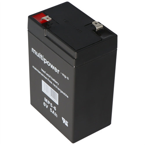 multipower蓄电池MP5-6 6V5AH电子称 仪器仪表电池