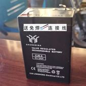 电子秤6V5AH电瓶 童车 电池 5玩具车 SHUNSHIDA电池CJ6