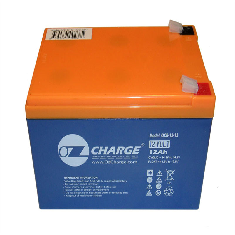CHARGR蓄电池 OCB-12-12 12 VOLT 12AH 免维护铅酸电池