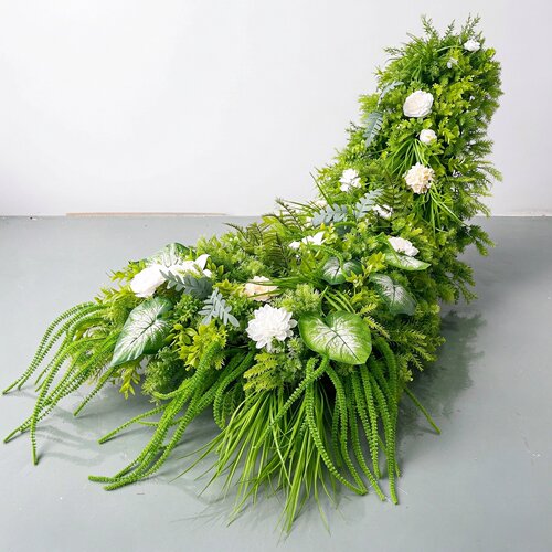 婚礼订婚浪漫仿真花艺布置