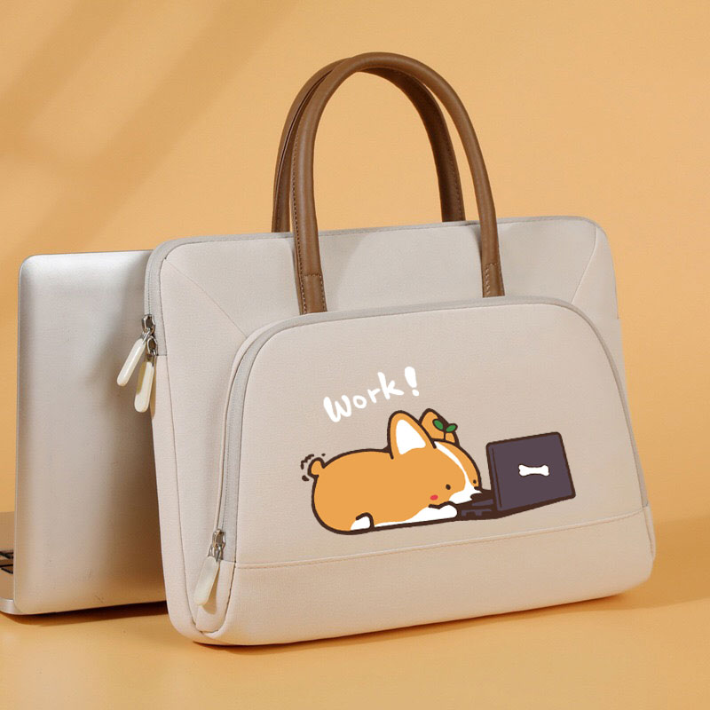 时尚简约手提电脑包学生笔记本电脑包适用于小米惠普神舟苹果华为宏基16联想拯救者15.6寸戴尔y7000华硕14mac