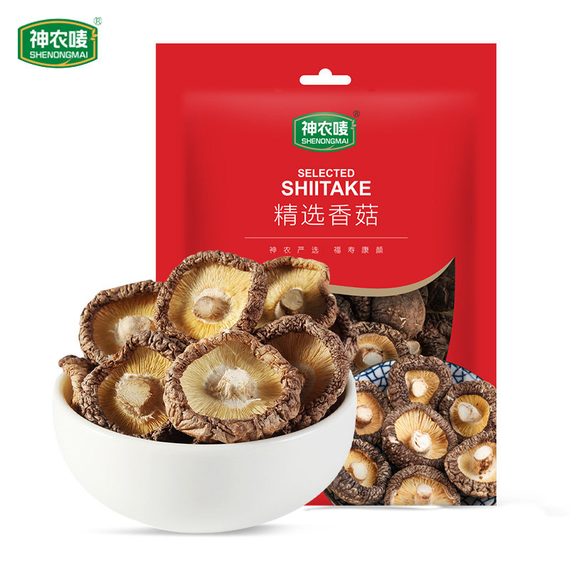 神农唛干香菇干货菌菇类煲汤材料炖肉食材贵州土特产农家干菜蘑菇