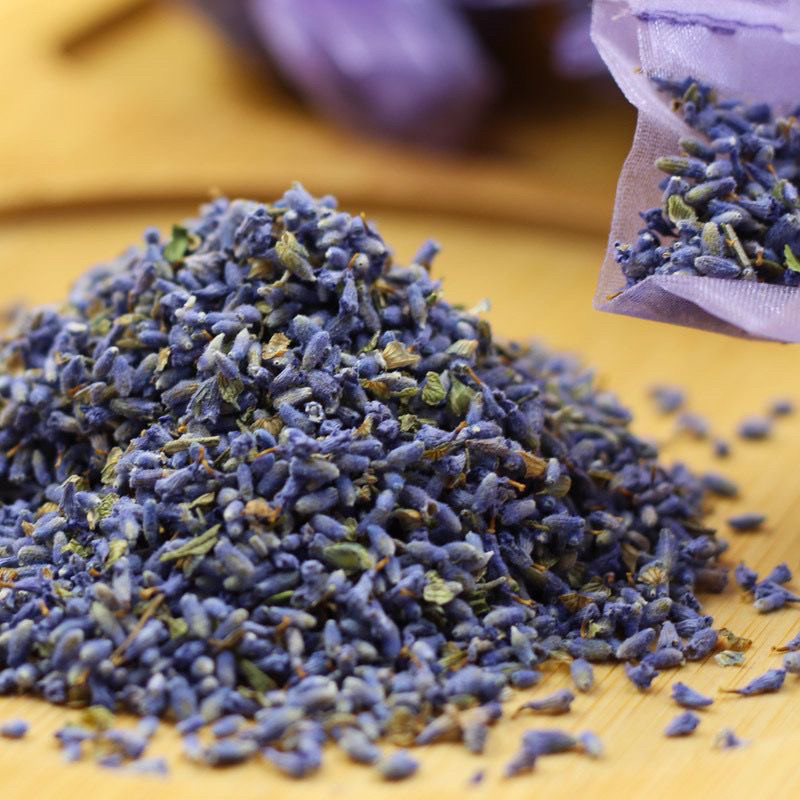 薰衣草干花粒熏衣草干花散装伊犁香料香薰衣柜枕头汽车香包