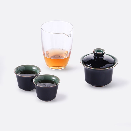 陶溪川陶瓷茶具单杯盖碗礼盒