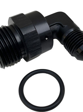 90度AN6-AN10 ORB变径油管接头可旋转铝合金连接头SWIVEL TO MALE