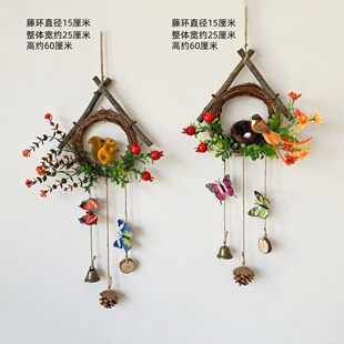 花环装饰室内墙壁壁挂客厅挂墙墙饰壁饰墙上挂件房间饰品创意家居