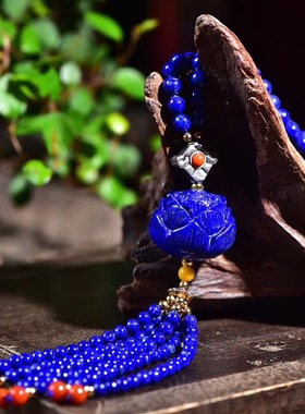 南红珠宝天河石紫龙晶镶嵌毛衣链