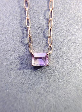 简约时尚小众设计锁骨链基础款