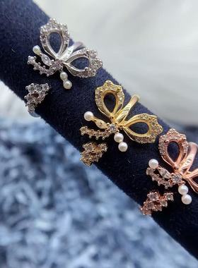 S925银托工厂戒指空托超多款式