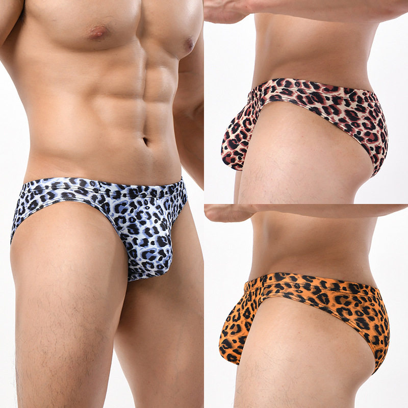豹纹内裤男士欧美跨境热卖三角裤头青年男生大码运动印花短裤衩男,女士内衣/男士内衣/家居服,男三角内裤,淘宝优惠券,粉丝福利购,淘宝优惠卷