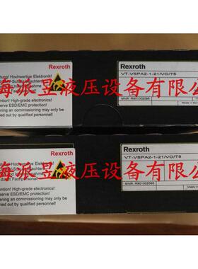 原装正品 R901002095 德国力士乐放大器 VT-VSPA2-1-2X/V0/T5