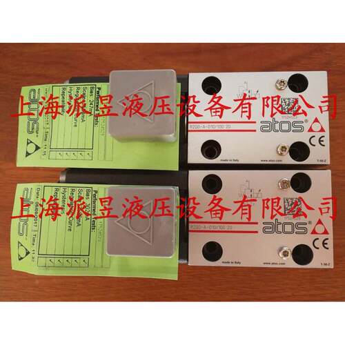 原装正品 RZGO-A-010/100 20 意大利阿托斯ATOS比例减压阀