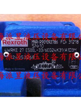原装正品 R901092786 型号 4WRKE27E500L-3X/6EG24K31/A1D3M