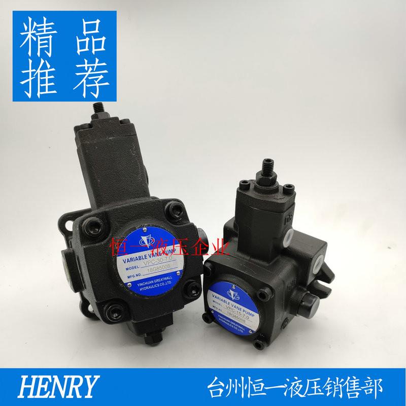 VPC-15-2.0叶片泵VPC-12/20/30/40-3.5/5.5/7.0宁夏银川长城