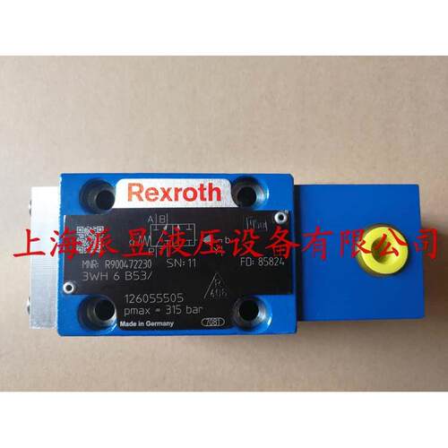 原装正品 R900472230 力士乐方向阀 3WH6B53/，3WH6B5X/