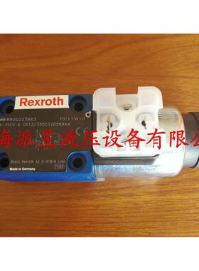 原装正品 M-3SED6CK1X/350CG205N9K4 德国Rexroth电磁球阀
