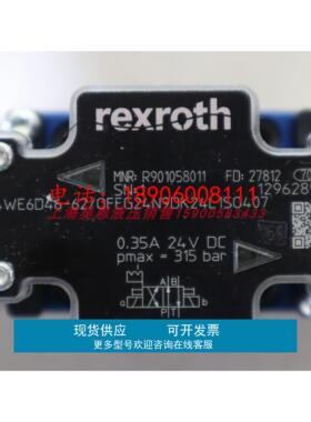 4WE6D46-6X/OFEG24N9DK24L1SO407 R901058011力士乐REXROTH电磁阀