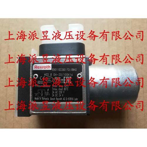 原装正品 R901102360 德国力士乐 HED8OH-20/100K14 压力继电器