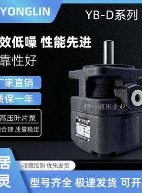 YLC仙居永灵中压油泵YBD-100/80/63/50/40/32/25/16/10/2.5叶片泵