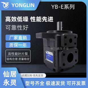 E32 E40 E50 YLC仙居永灵叶片泵YB E80 E25 E63 E100E125油泵 E16