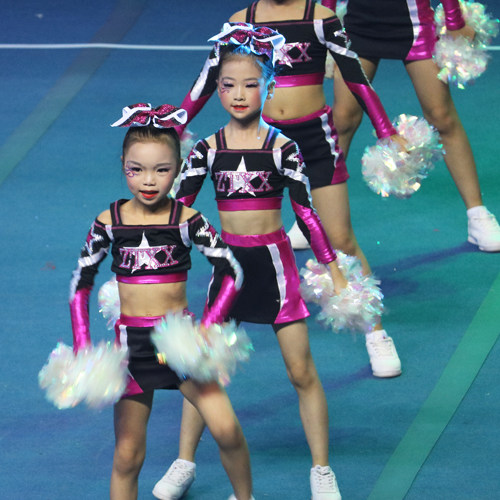 订制拉拉操服装啦啦队服拉拉队比赛服装健美操服装新品26套装女男