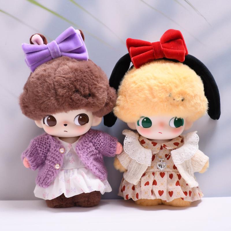 仅娃衣】DIMOO WORLD盲盒毛绒挂件衣服娃衣蝴蝶结爱心裙套装着替