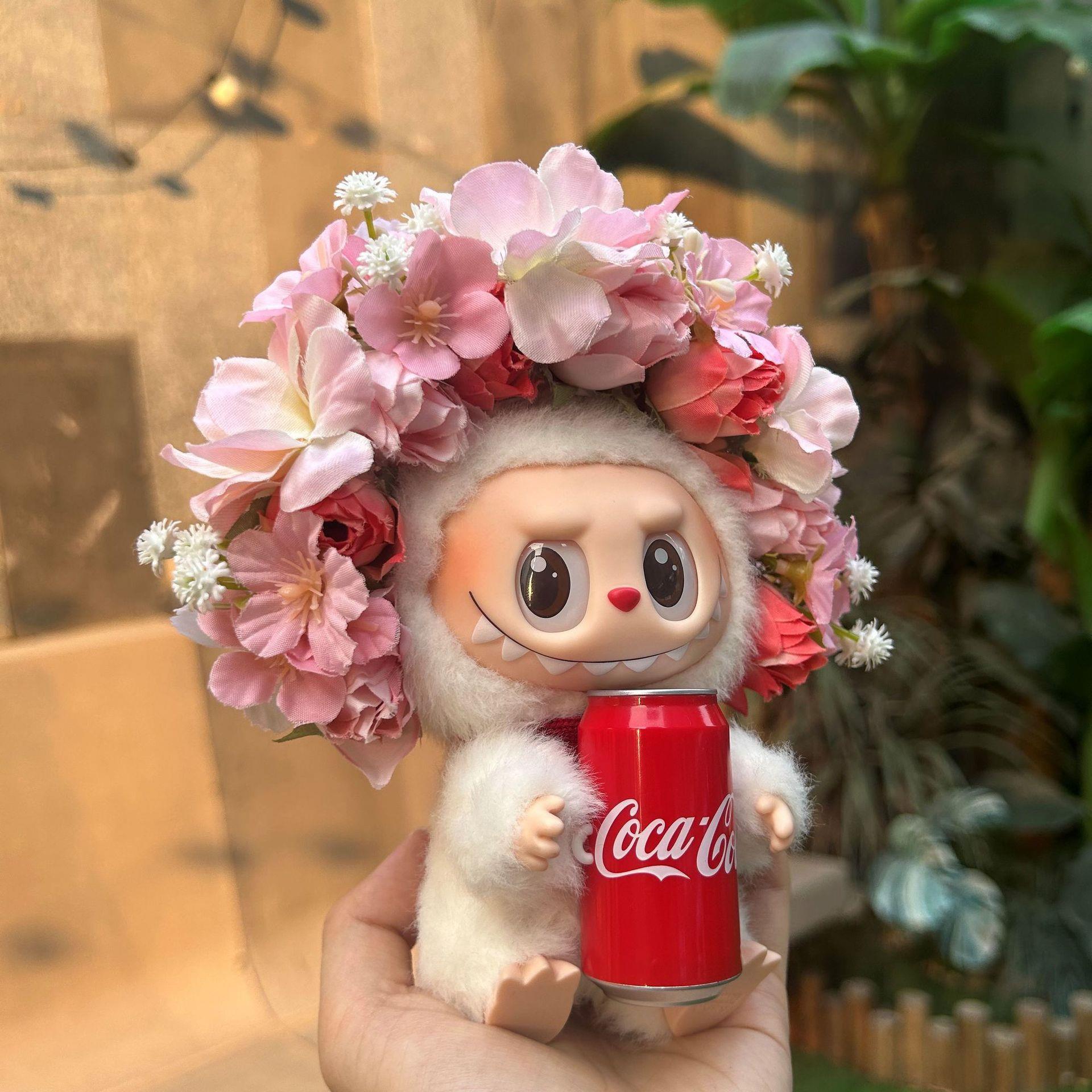 三代布拉拉花朵今生簪花LBB新款甜美簪花发箍手工簪花头饰