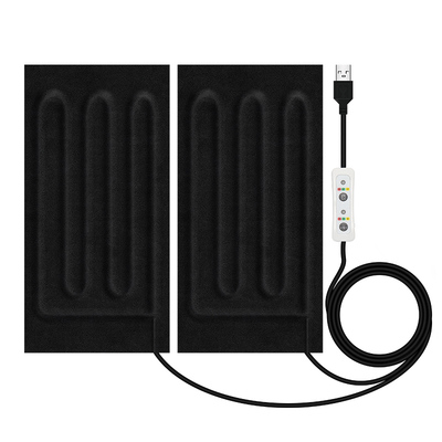 USB插口头可用充电宝加热片5V发热片衣服取暖布护腰护颈暖垫热卖