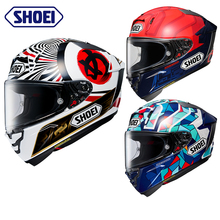 日本shoei头盔X15全盔摩托车跑盔赛车招财猫5代红蚂蚁马奎斯联名