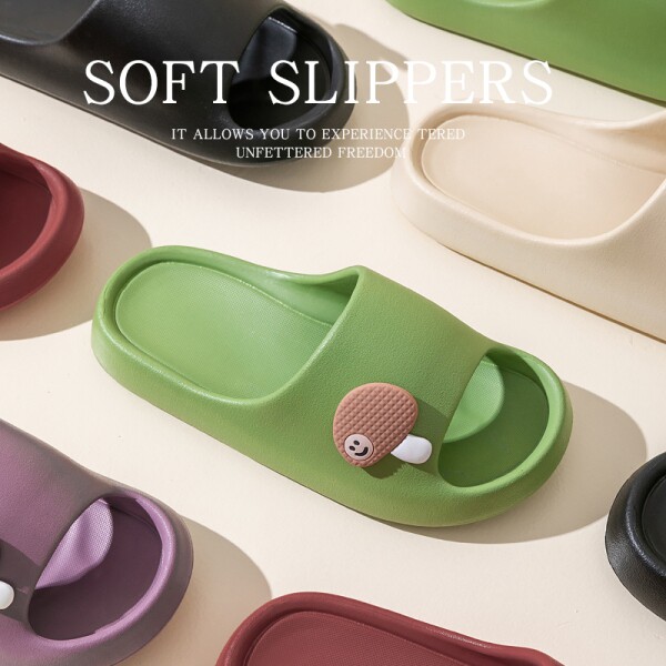 孕妇防滑拖鞋女2026新款外穿室内厚底浴室洗澡eva不臭脚凉拖男士