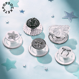 气囊手机支架苹果iPhone17 16ProMax 星星 波点梦境 优雅缎带 天使翅膀 PopSockets泡泡骚磁吸式 波点 Pro