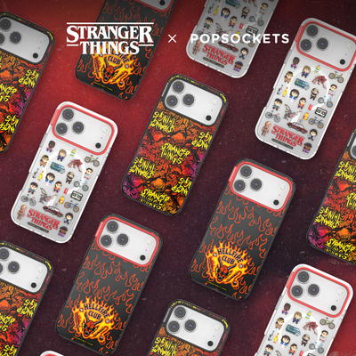 【异世界回信·手机壳】PopSockets x Stranger Things泡泡骚怪奇物语系列磁吸防摔手机壳适用iPhone创意联名