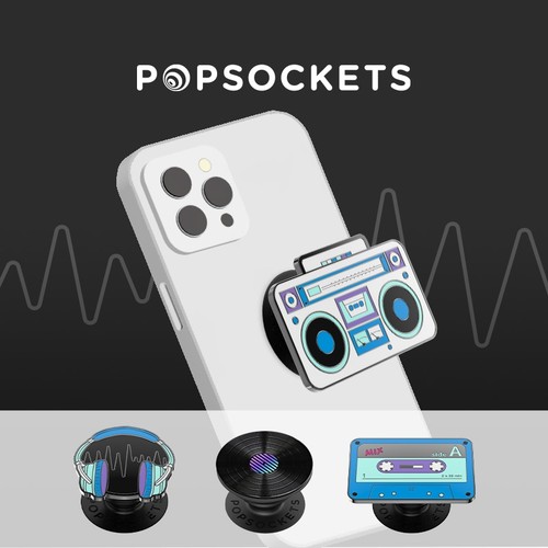 泡泡骚粘贴式手机支架气囊支架