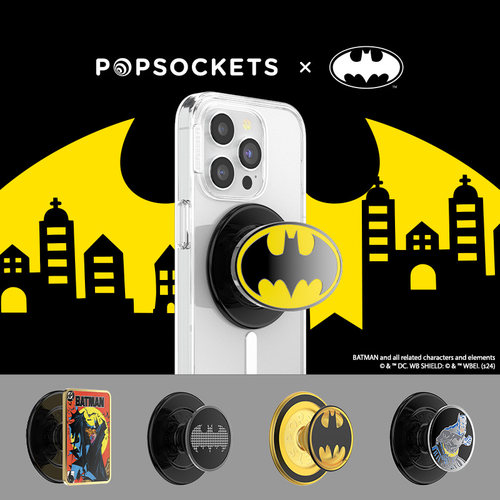 【蝙蝠侠·黑暗骑士】PopSockets泡泡骚xBatman85周年纪念系列磁吸式气囊手机支架苹果iPhone17/16ProMax/Pro