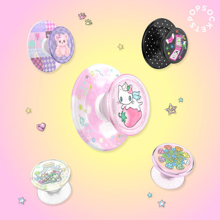 【小小篇章】PopSockets 灵感家系列小小篇章泡泡骚新款磁吸气囊支架防摔  可爱 动物精灵 送礼 朋友