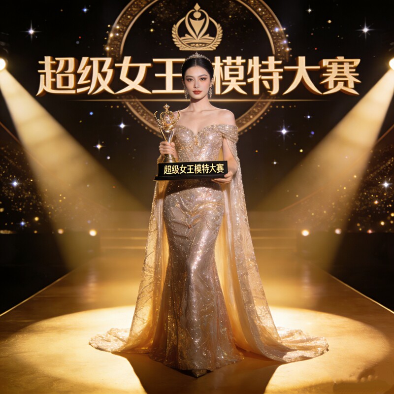 4K|精选Ssera Queen时装秀泳装内衣国际超级女王模特大赛视频素材