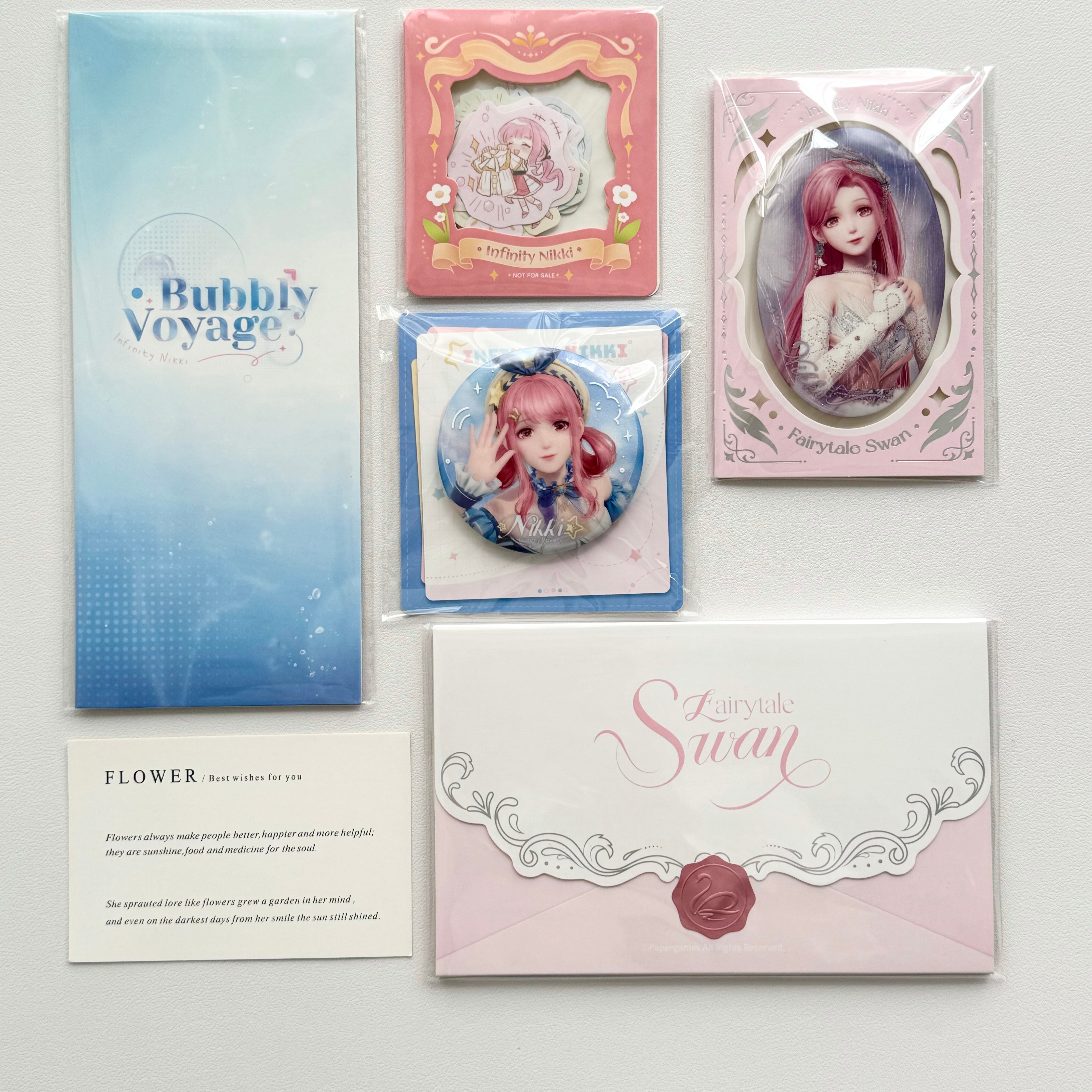 无限暖暖天鹅童话系列徽章