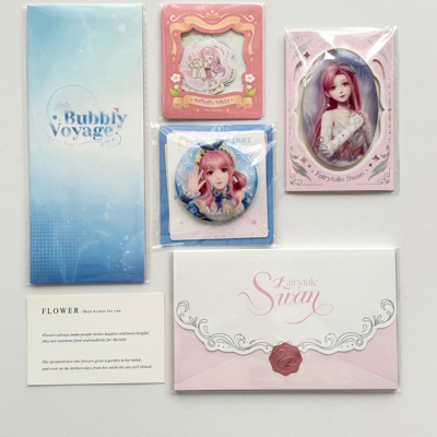 无限暖暖天鹅童话系列徽章